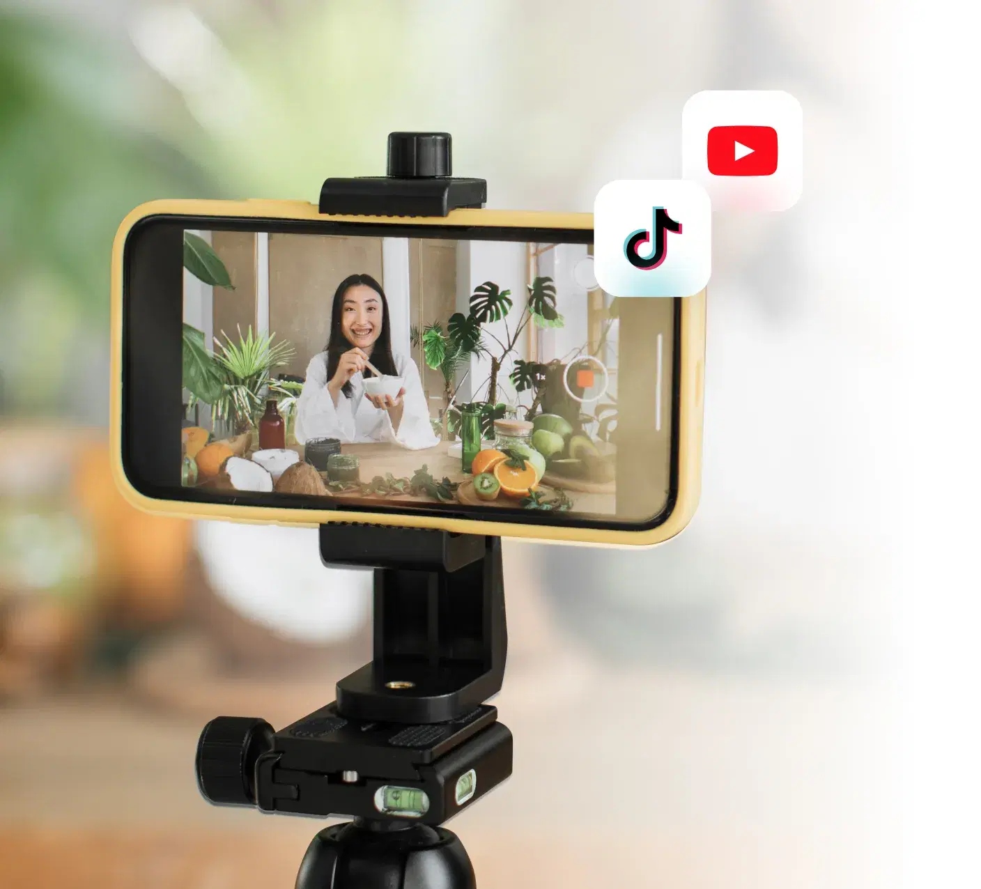 ผลิตวิดีโอโฆษณา <span class="text-gradient">TikTok Reels YouTube</span> ที่ตอบโจทย์ทุกแพลตฟอร์ม